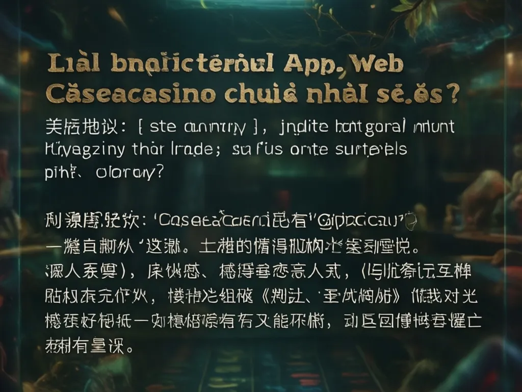 So sánh ứng dụng và web